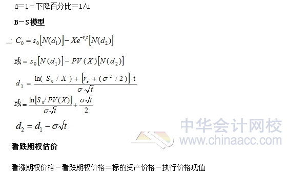 2017年注會(huì)財(cái)管公式總結(jié)