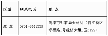 江西鷹潭2017年中級會計職稱考試報名時間為3月10日-30日