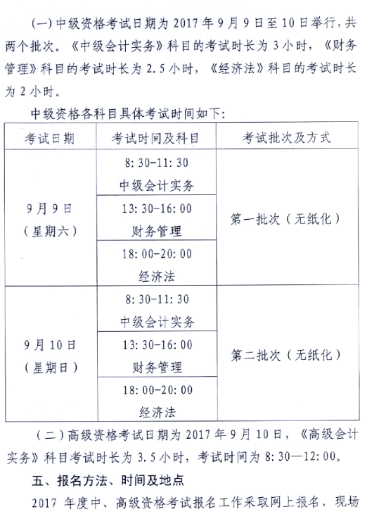 2017年廣東肇慶高級(jí)會(huì)計(jì)師考試報(bào)名系統(tǒng)開通時(shí)間