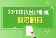 中級會(huì)計(jì)職稱報(bào)考科目有哪些呢？