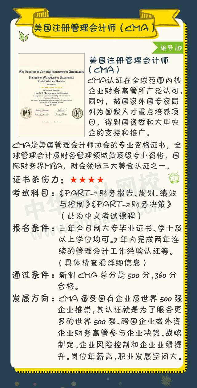 2018年會計人可考的證書大盤點！ACCA證書殺傷力六顆星