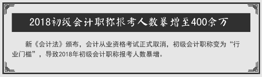 中級(jí)考生請(qǐng)聽(tīng)題：聽(tīng)說(shuō)2018年中級(jí)會(huì)計(jì)職稱(chēng)考試要卡通過(guò)率？