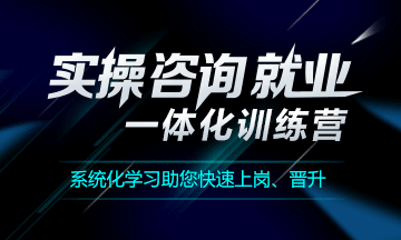 實操、咨詢、就業(yè)一體化訓(xùn)練營