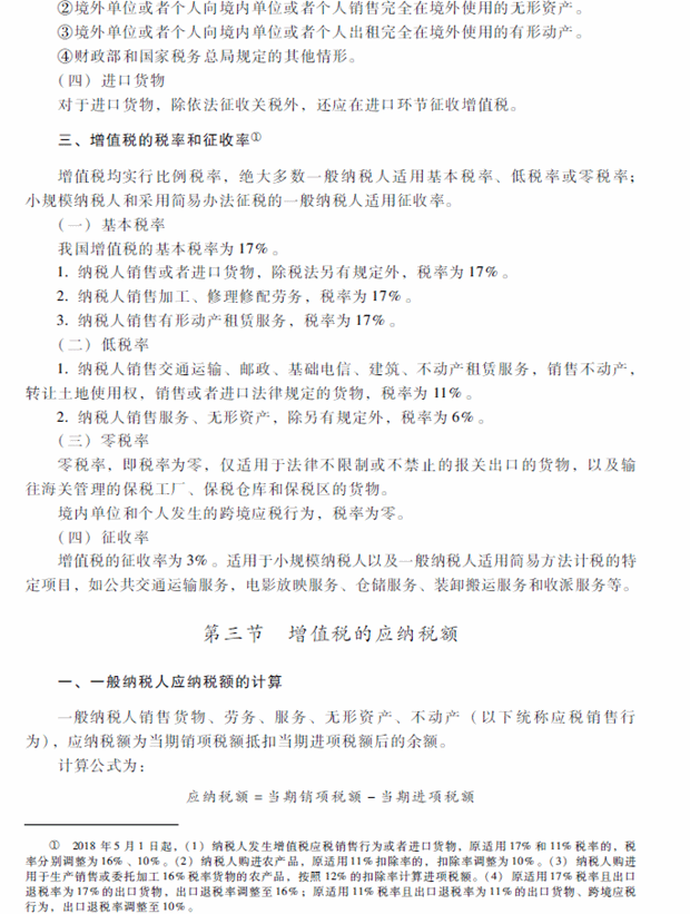 2018年中級會計職稱考試《經(jīng)濟法》考試大綱（第六章）