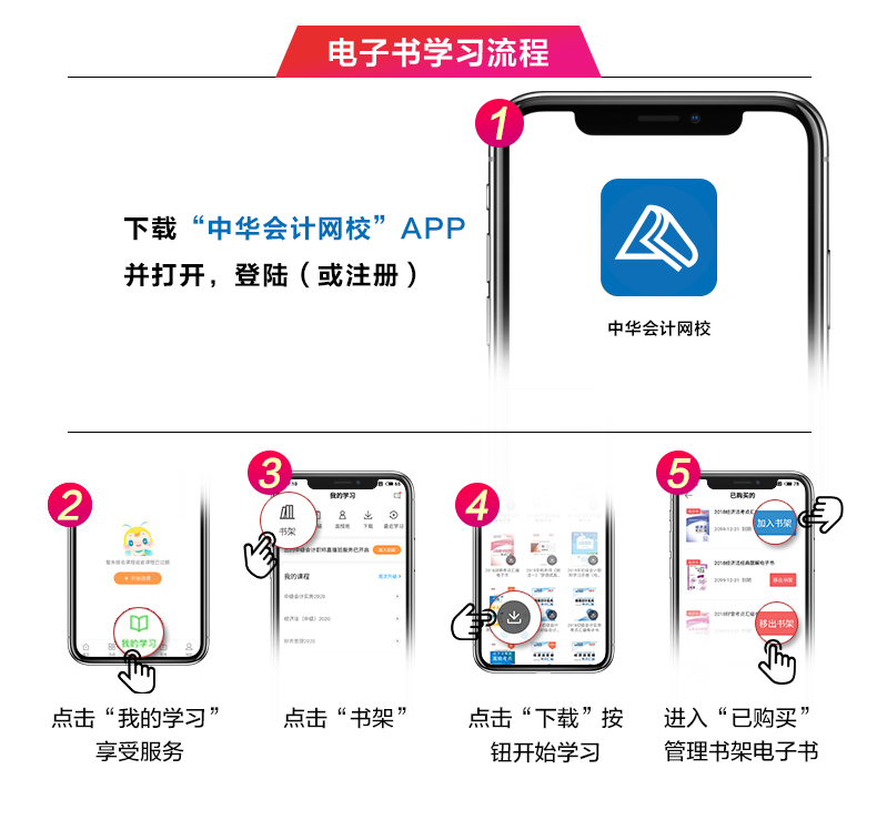會(huì)計(jì)網(wǎng)電子書學(xué)習(xí)步驟