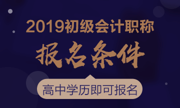 2019年初級會計(jì)職稱考試