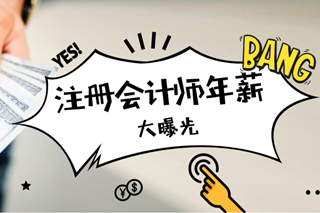 注冊會計師年薪曝光了 可報考注會你還需要知道這些