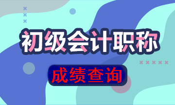 河南2019初級會計成績查詢入口開通了嗎？