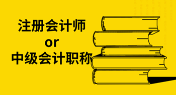 注冊(cè)會(huì)計(jì)師or中級(jí)會(huì)計(jì)職稱