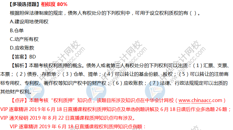 2019中級會計職稱VIP簽約特訓計劃《經(jīng)濟法》考試情況分析