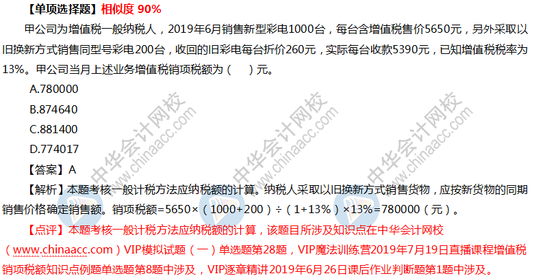 2019中級會計職稱VIP簽約特訓計劃《經(jīng)濟法》考試情況分析