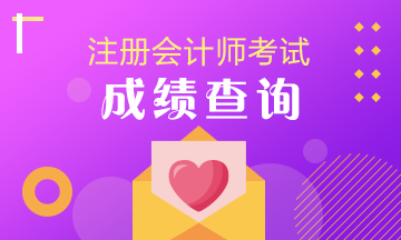 2019年注會(huì)成績查詢是什么時(shí)候