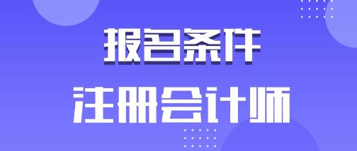 廣東廣州2020年注會報名條件有哪些？