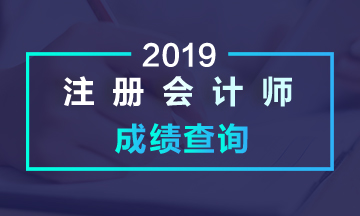 山西2019注會(huì)什么時(shí)候出成績(jī)？