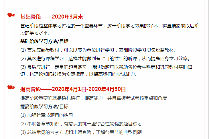 2020年初級(jí)備考有哪些重要時(shí)間節(jié)點(diǎn) 三大階段要注意！