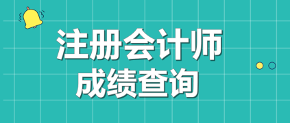 河南注冊(cè)會(huì)計(jì)師可以查成績(jī)啦