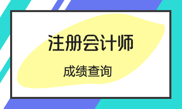 2019江西CPA考試成績查詢?nèi)肟谝验_通！