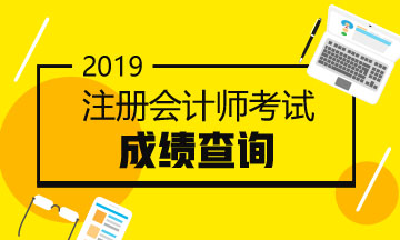 2019浙江注會(huì)考試成績能查啦！