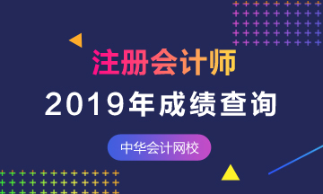 2019廣東注會(huì)考試成績能查啦！