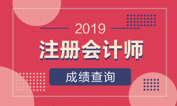 安徽蚌埠2019注會考試成績查詢