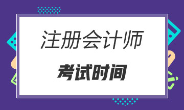 山東2020年注冊(cè)會(huì)計(jì)師什么時(shí)候考試？