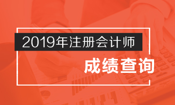 2019年湖北注會成績查詢