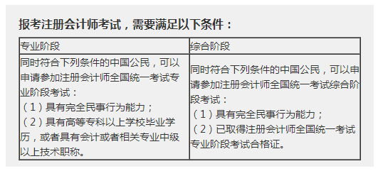 廣東廣州市報考注冊會計師需要什么條件？可以異地報名注會考試嗎？