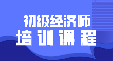 2020年初級經濟師培訓班開設了幾種課程？