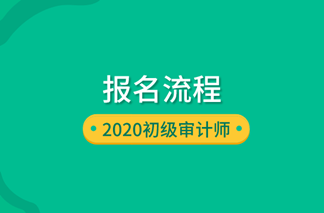 2020初級(jí)審計(jì)師報(bào)名流程