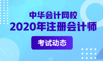 2020年注會稅法考試要考2場？