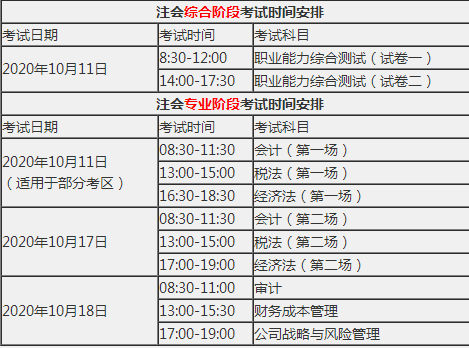 吉林省2020注冊(cè)會(huì)計(jì)師報(bào)名考試時(shí)間你了解了嗎？