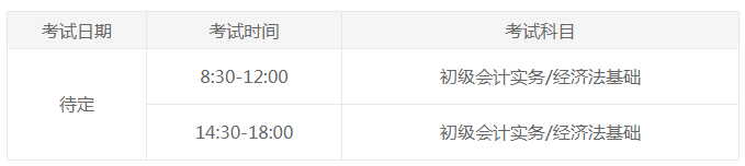 原定5月9日初級考試 5月9日會公布考試時間嗎？