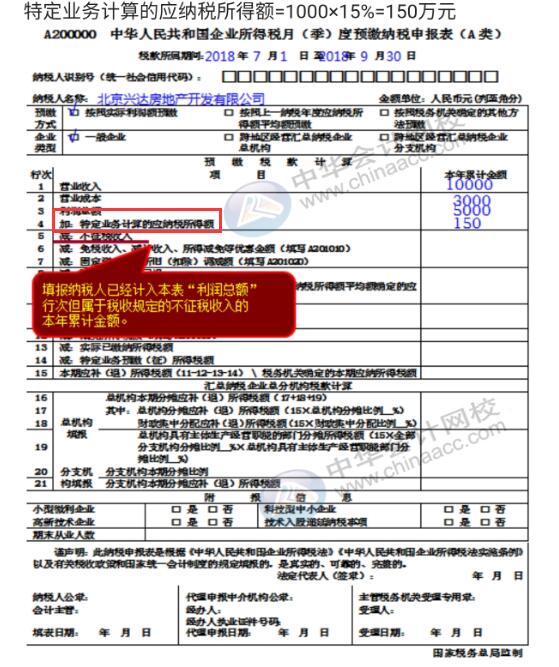 企業(yè)所得稅納稅申報(bào)表（A類(lèi)）實(shí)務(wù)操作，快看過(guò)來(lái)！