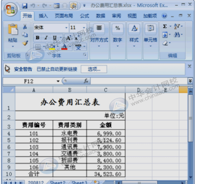 財(cái)務(wù)人必會(huì)的函數(shù)公式，請注意查收~