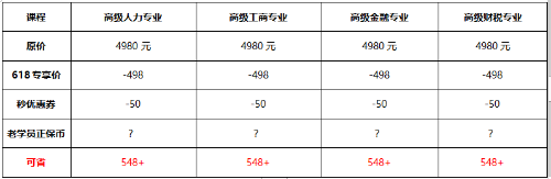 “福利”拍了拍你 距高級(jí)經(jīng)濟(jì)師618活動(dòng)結(jié)束僅剩1天！