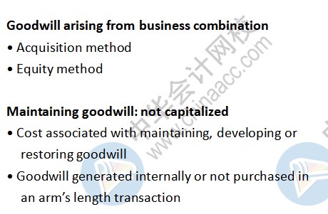 美國cpa考試知識點(diǎn)：Goodwill