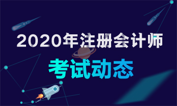 2020年廣州cpa考試時(shí)間公布