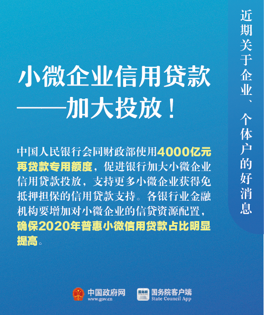 關(guān)于企業(yè)、個體戶，近期9個好消息！