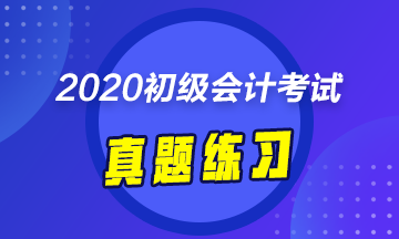 備考2020年初會考試 《初級會計(jì)實(shí)務(wù)》試題怎么能少？