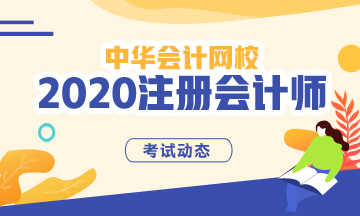 2020年濟(jì)南注冊(cè)會(huì)計(jì)師考試時(shí)間