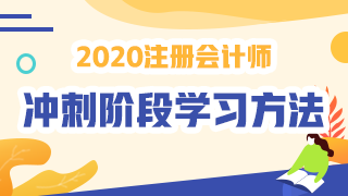 2020年注會(huì)《稅法》沖刺階段學(xué)習(xí)方法及注意事項(xiàng)