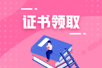 中級經濟師考試合格證書