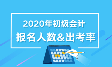 查看！各地2020年初級(jí)會(huì)計(jì)職稱報(bào)名人數(shù)及出考率匯總！