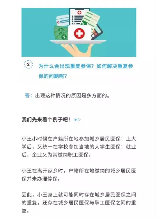 重復(fù)參保繳費(fèi)能不能享受雙重報(bào)銷待遇？答案是……