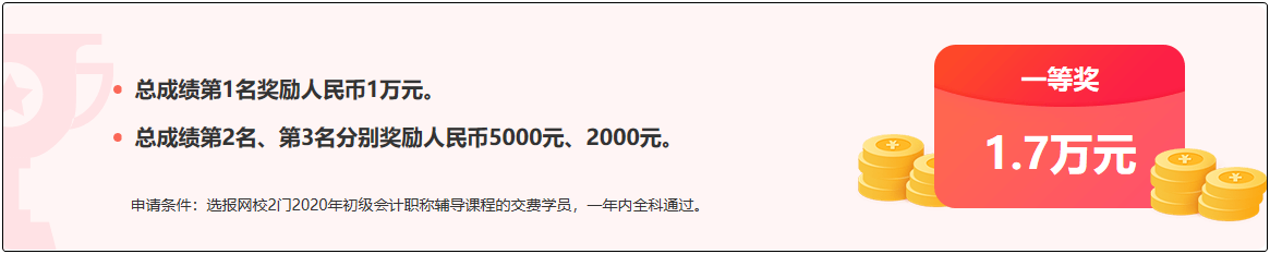 重磅預(yù)告！參與2020初級(jí)報(bào)分 人人拿獎(jiǎng) 只要你敢報(bào) 我們就敢發(fā)