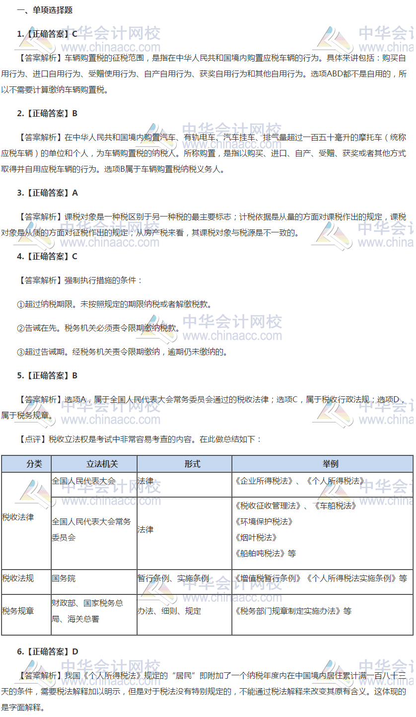 稅務(wù)師《稅法一》萬人?？家荒４鸢讣按鸢附馕? suffix=