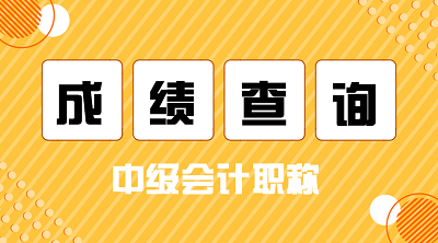 2020安徽池州中級會計師查分什么時候？