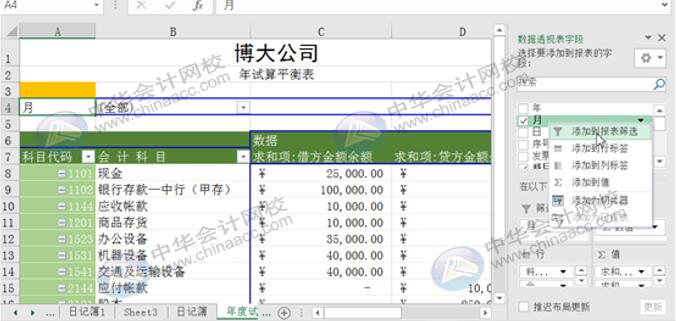 如何用Excel編制試算平衡表？操作方法送給你！