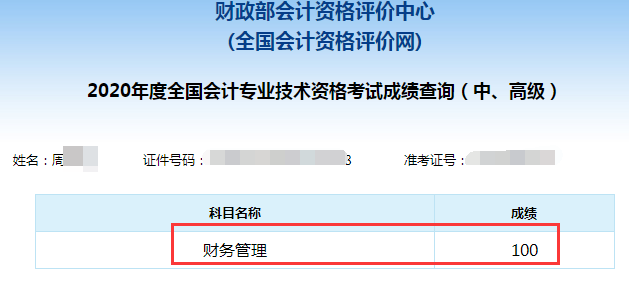 2020年中級會(huì)計(jì)職稱出成績了！你考的怎么樣？