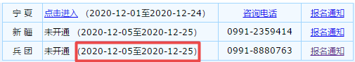2021年新疆兵團高級會計師報名時間